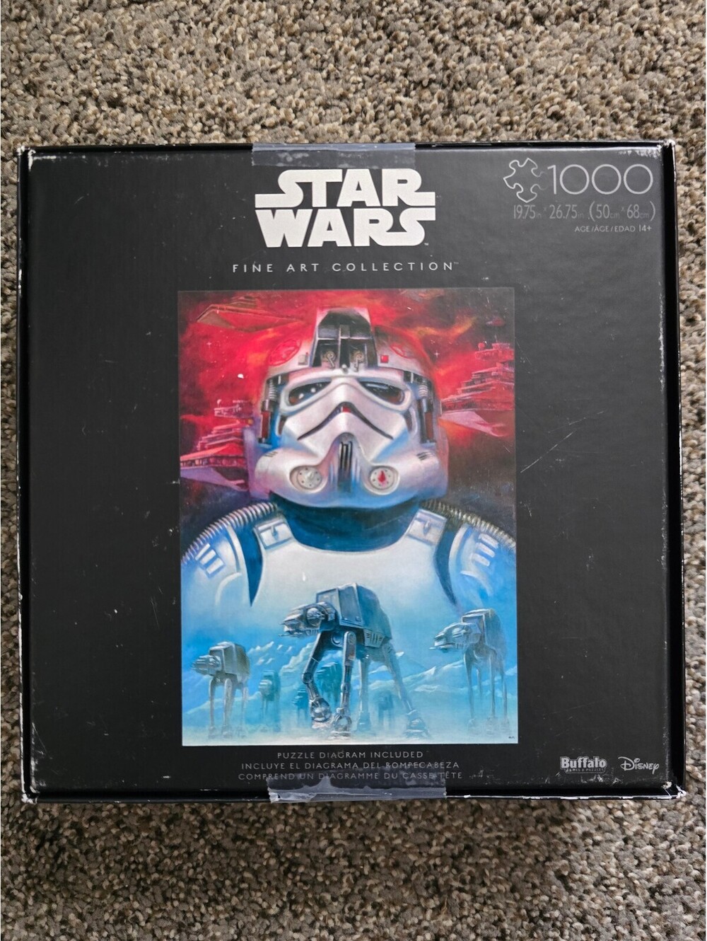 Buffalo Games Star Wars The Art Collection 1000 Pc Jigsaw Puzzle Complete